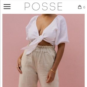 Posse Mia Top in ivory
